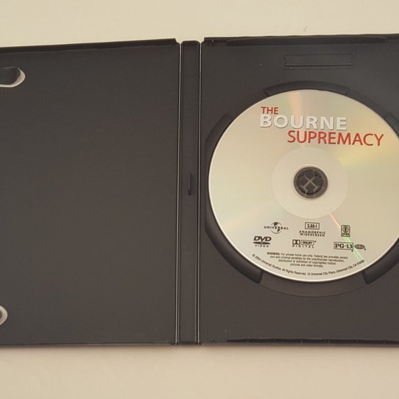 THE BOURNE SUPREMACY DVD Widescreen 2004 USED - Picture 4 of 9